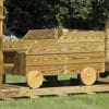 wooden train car