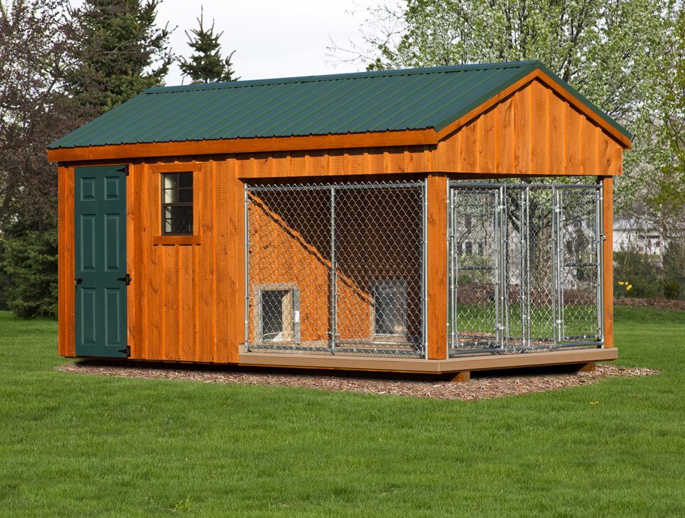 2 dog dog house