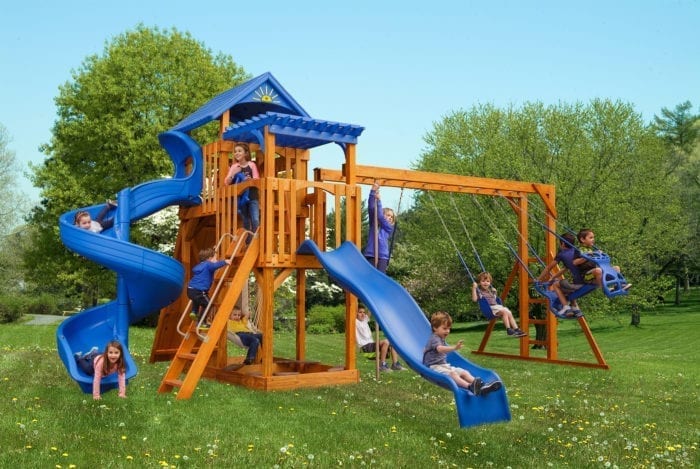 wooden playsets near me