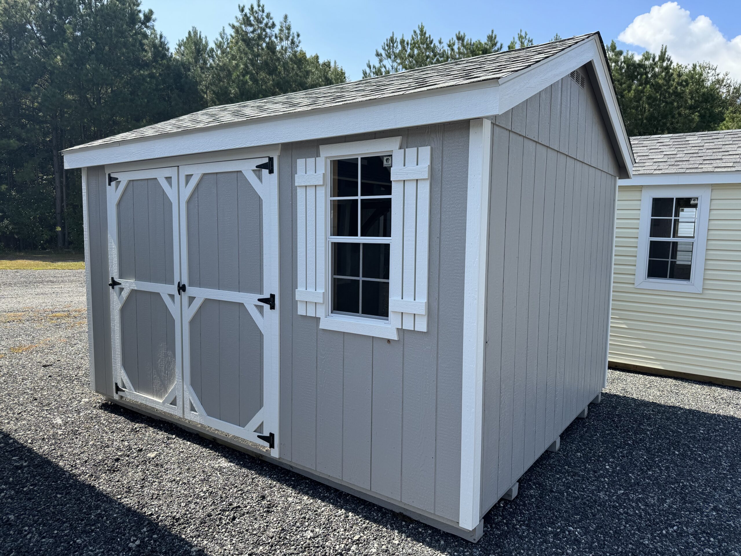 10x12 6' A-Frame - Backyard Escapes