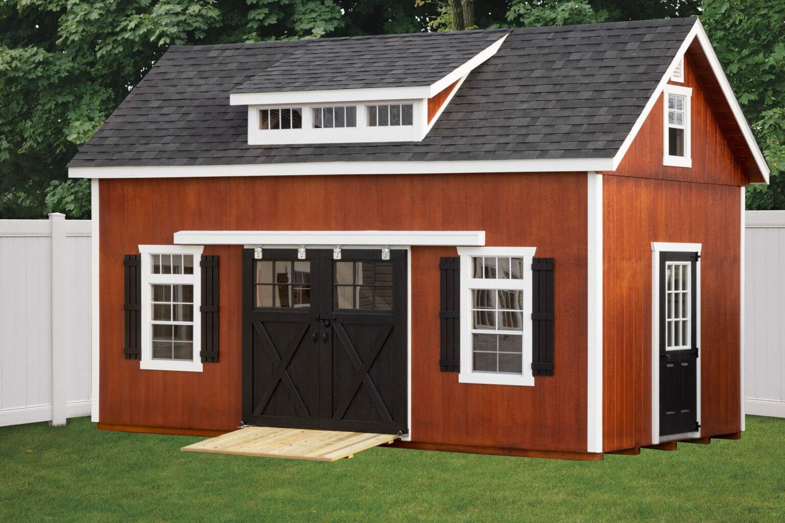 Two Story Shed For Sale | Custom Sheds With A Second Floor