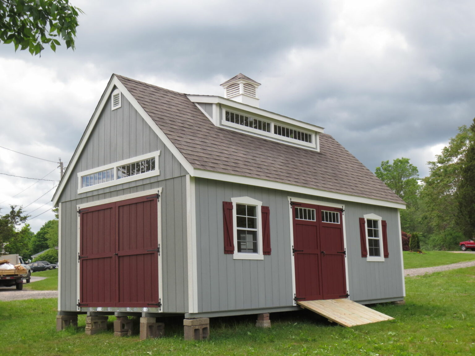 Two Story Shed For Sale | Custom Sheds With A Second Floor