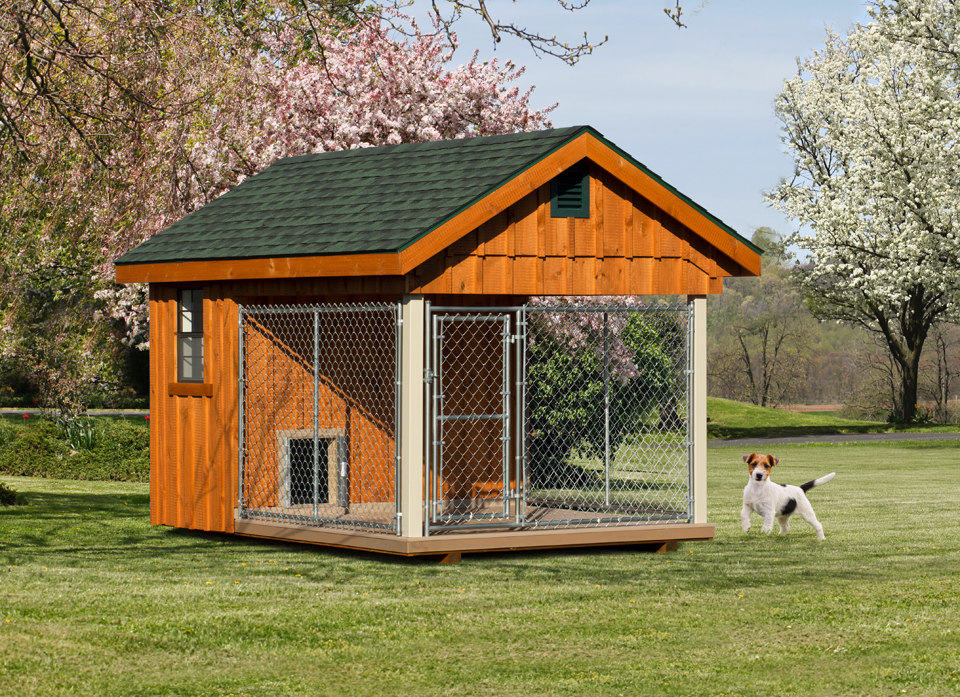 large dog kennel enclosure ideas