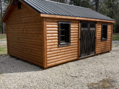 14x20 A-Frame Log Cabin