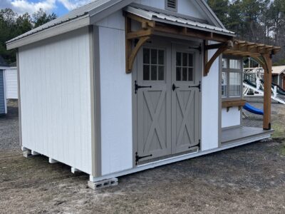 10x18 Deluxe Garden Shed